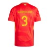 Goedkope Spanje Alejandro Grimaldo 3 Thuisshirt EK 2024